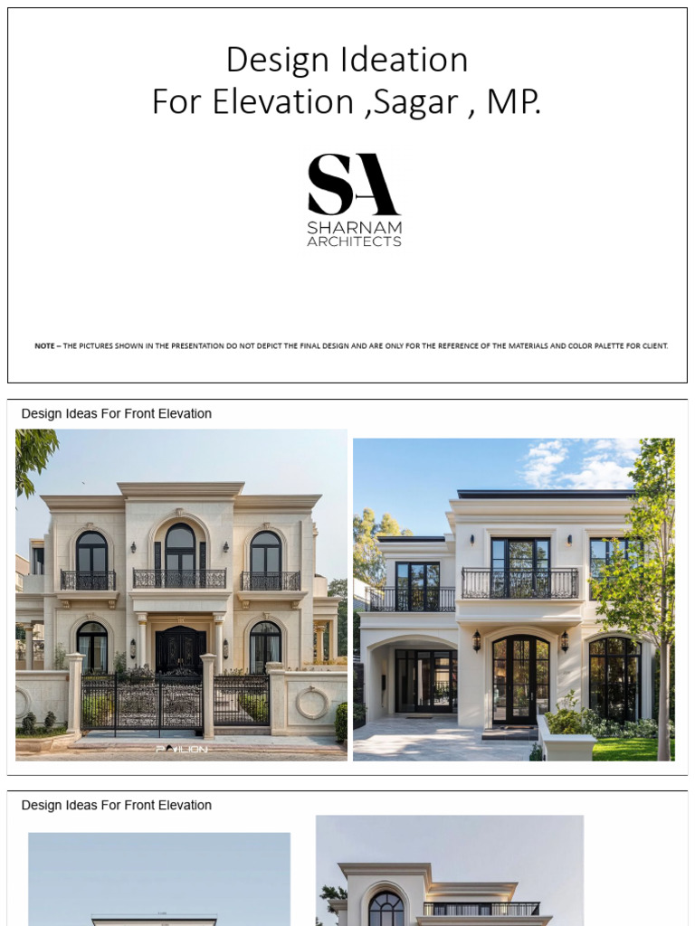 Elevation Design Ideation | PDF