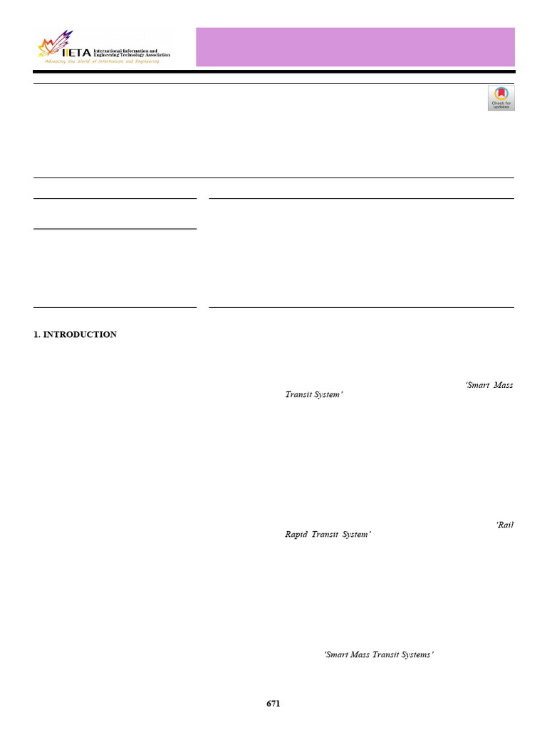 My Published Paper | PDF | Rapid Transit | Formal Verification