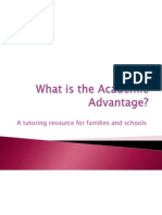 What Is Academic Advantage?