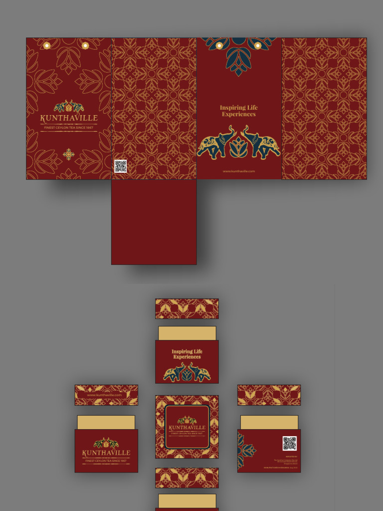 Kunthaville Packaging Design Deck | PDF | Tea | Drink
