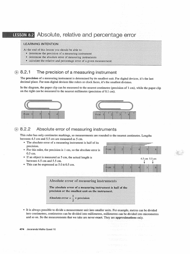 Errors Text | PDF