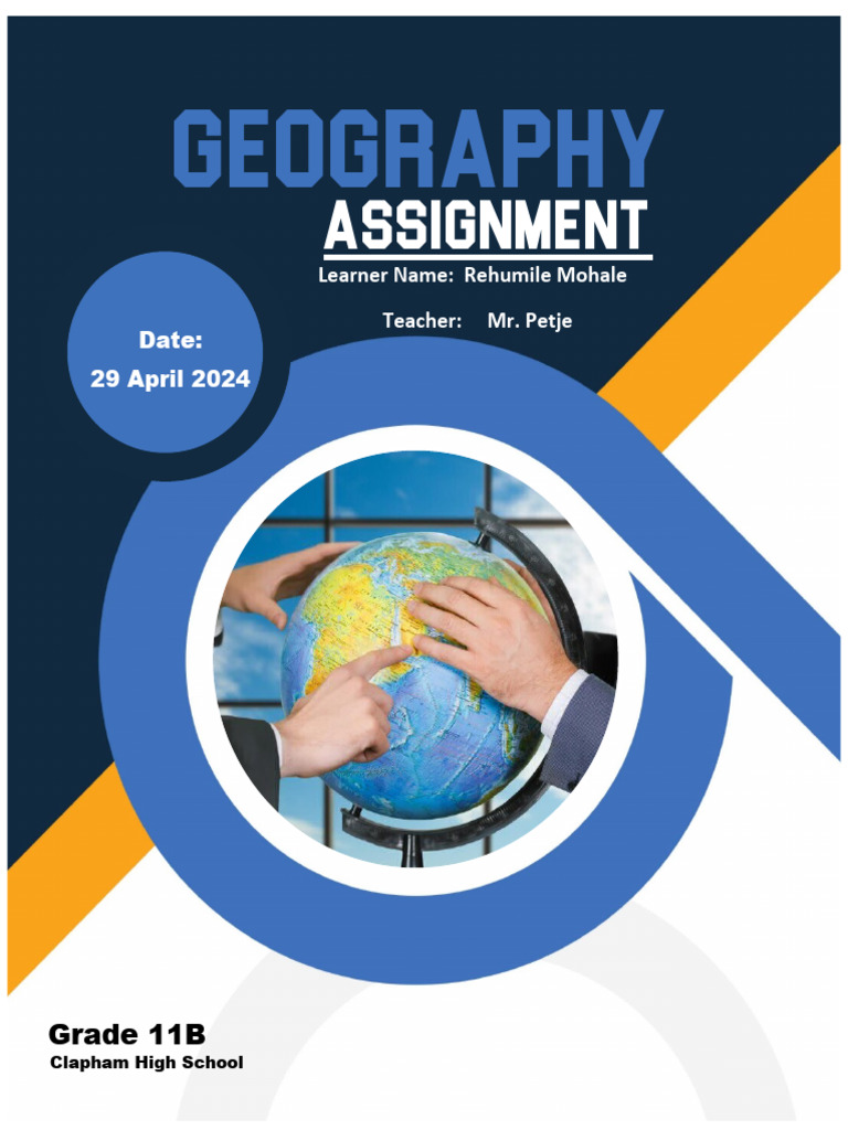 Geography Assignment | PDF