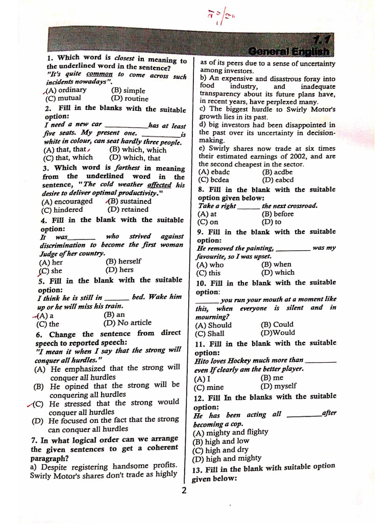 Mukesh Kumar Sharma Pyqs | PDF