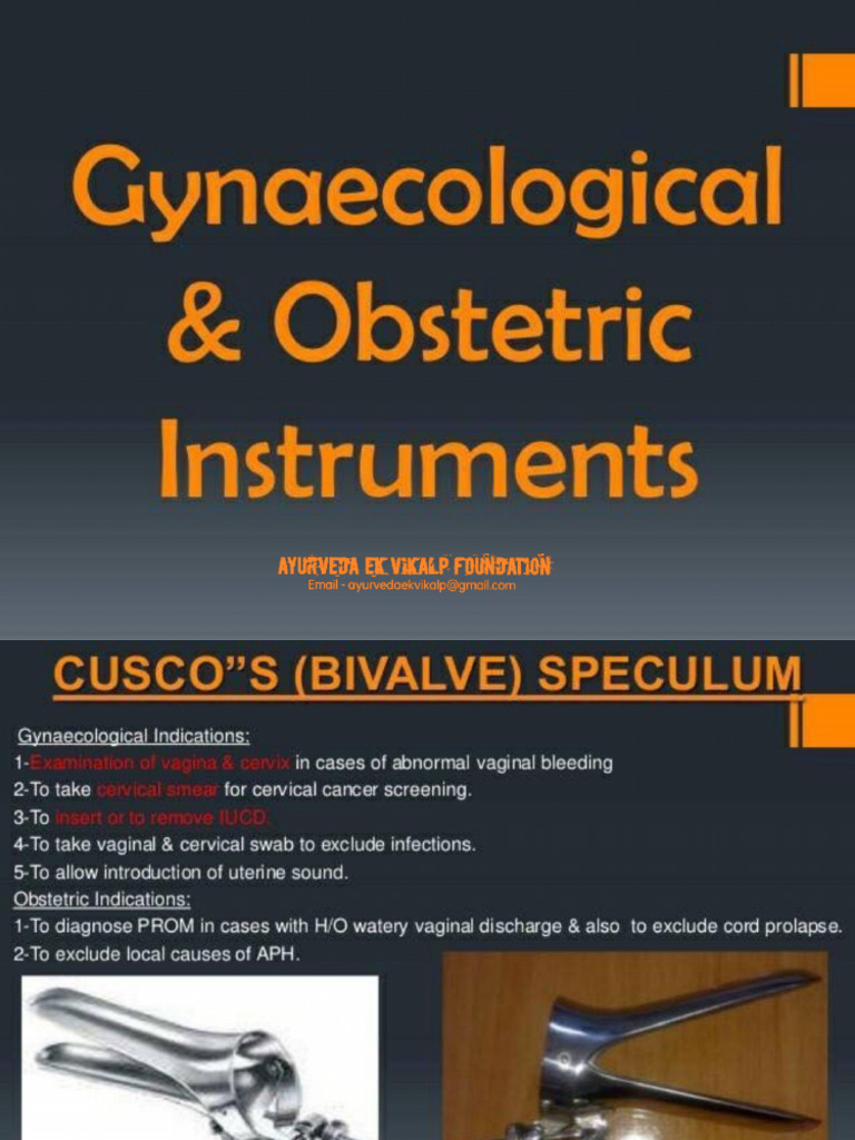 Gyn Instruments | PDF