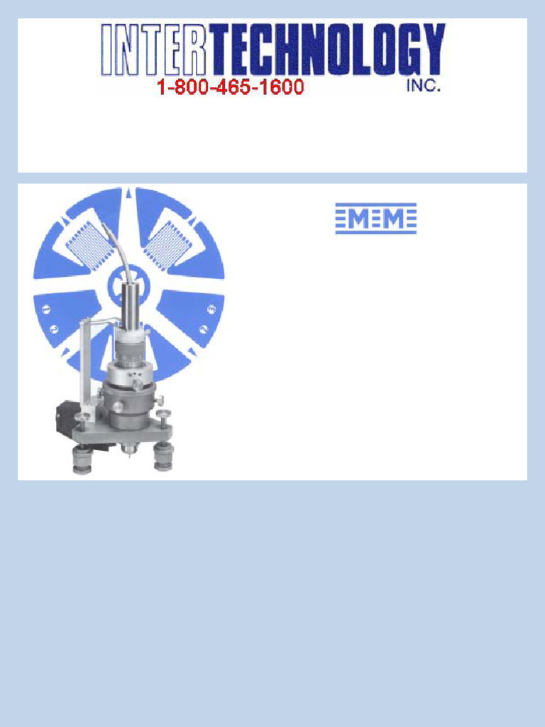 Intertechnology - Instrumentation For RS Measurements | PDF | Tools ...