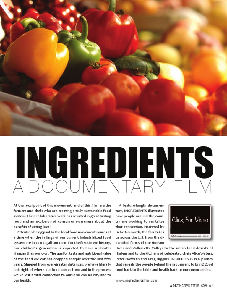 The Local Food Movement PDF