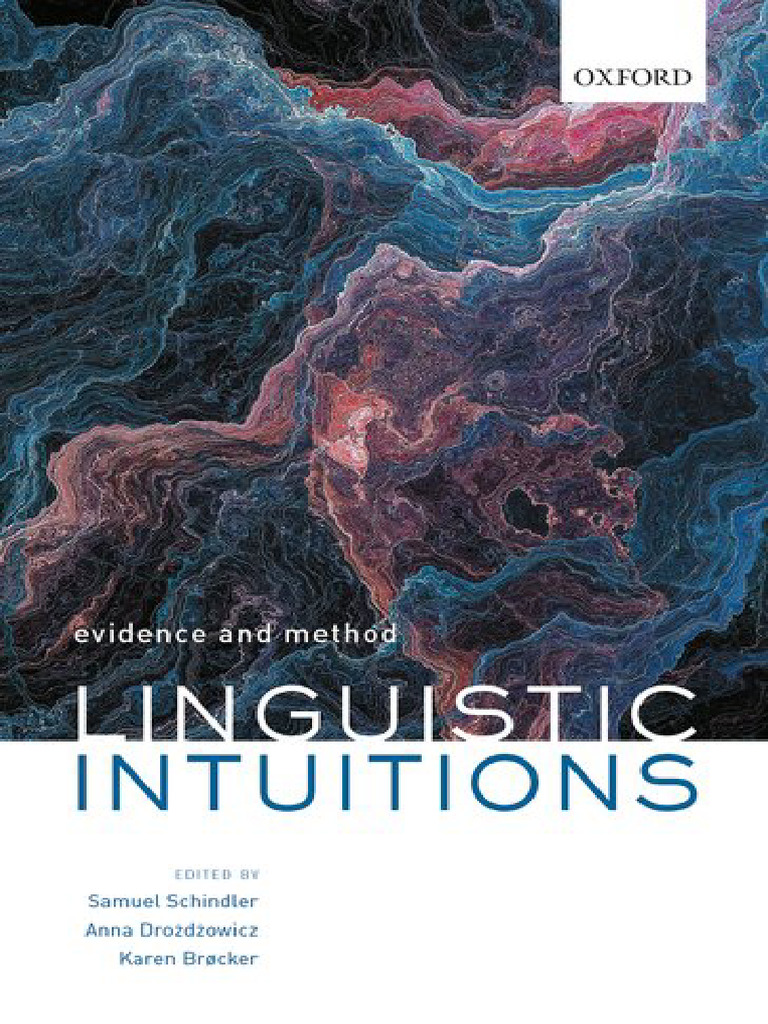 Linguistic Intuitions - Evidence and Method | PDF | Linguistics | Syntax
