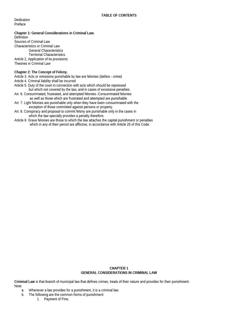 CLJ 1 Article 1 6 | PDF | Criminal Law | Crimes