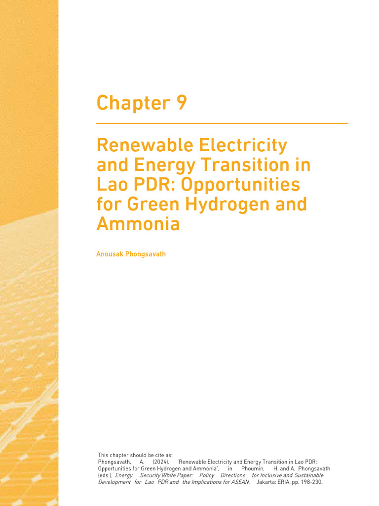 Part 2-Ch 9 Renewable Electricity and Energy Transistion | PDF ...