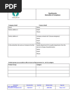 GMO Compliance Declaration | PDF | Genetically Modified Organism ...