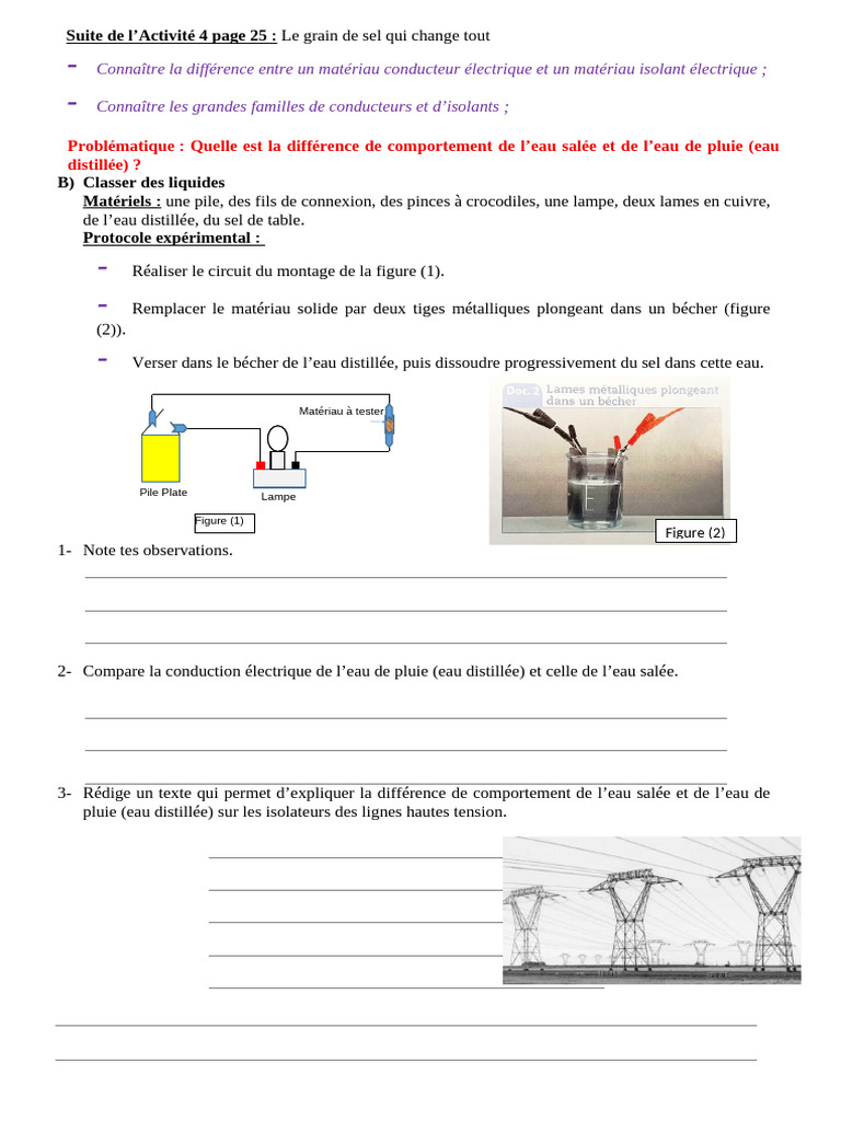 Suite Activité 4 Le Grain de Sel Qui Change Tout | PDF