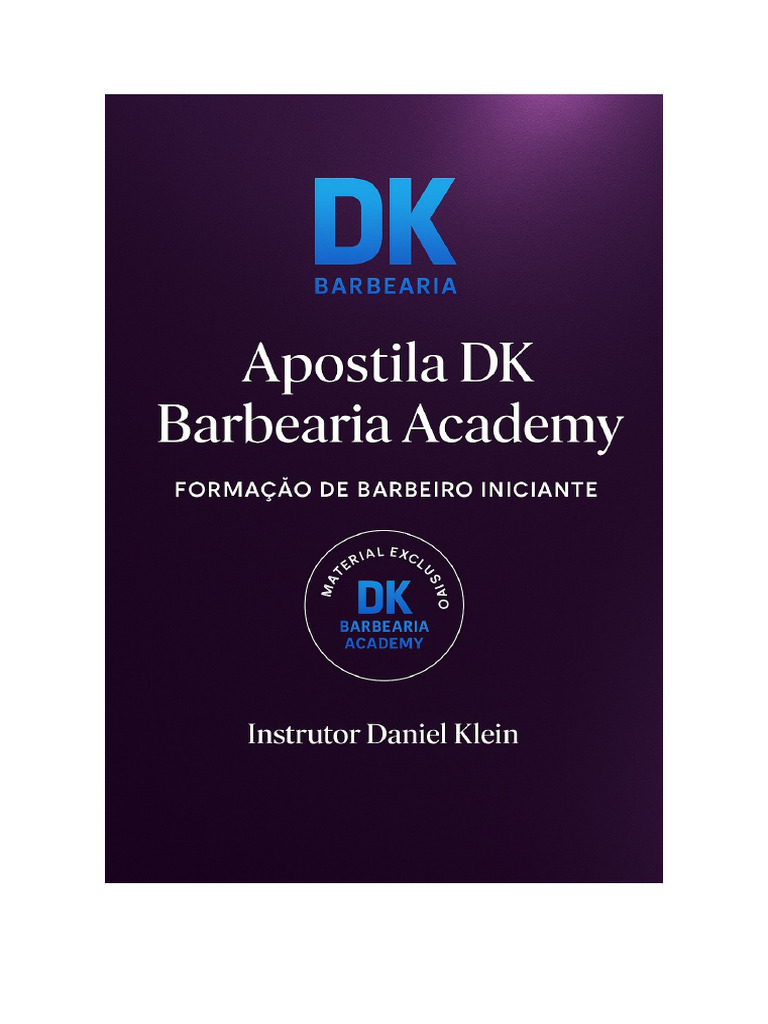 Apostila DK Barbearia Academy | PDF | Cabeleireiro