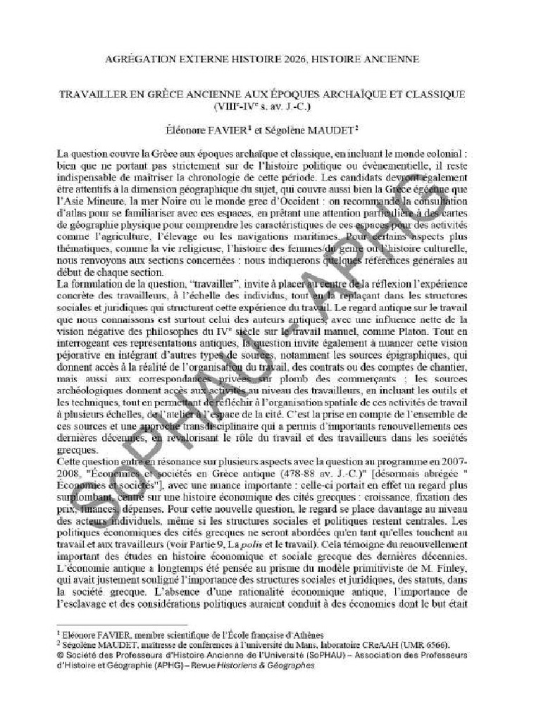 Agregation 2026 - Bibliographie Courte 1 | PDF