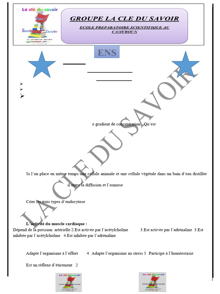 Prep Conc b Biol_021210 | PDF | Chimie | Substances chimiques