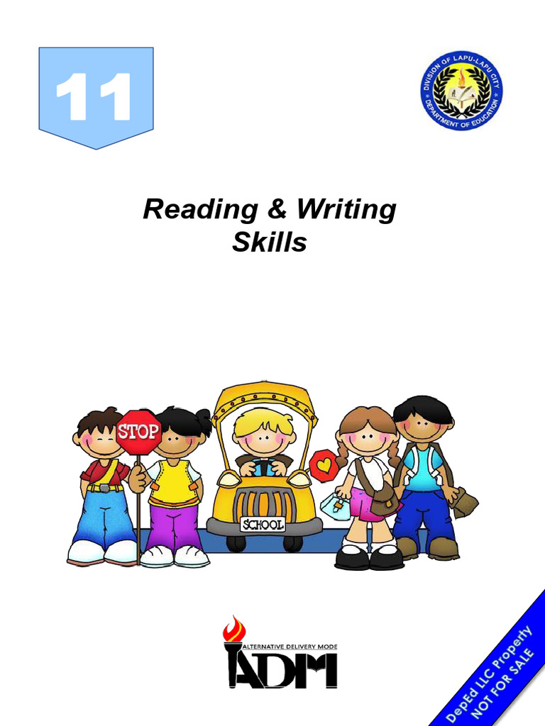Reading Writing Skills11 Q4 M2 | PDF | Learning | Reason