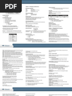 Quick Reference Sheet SCSA 1