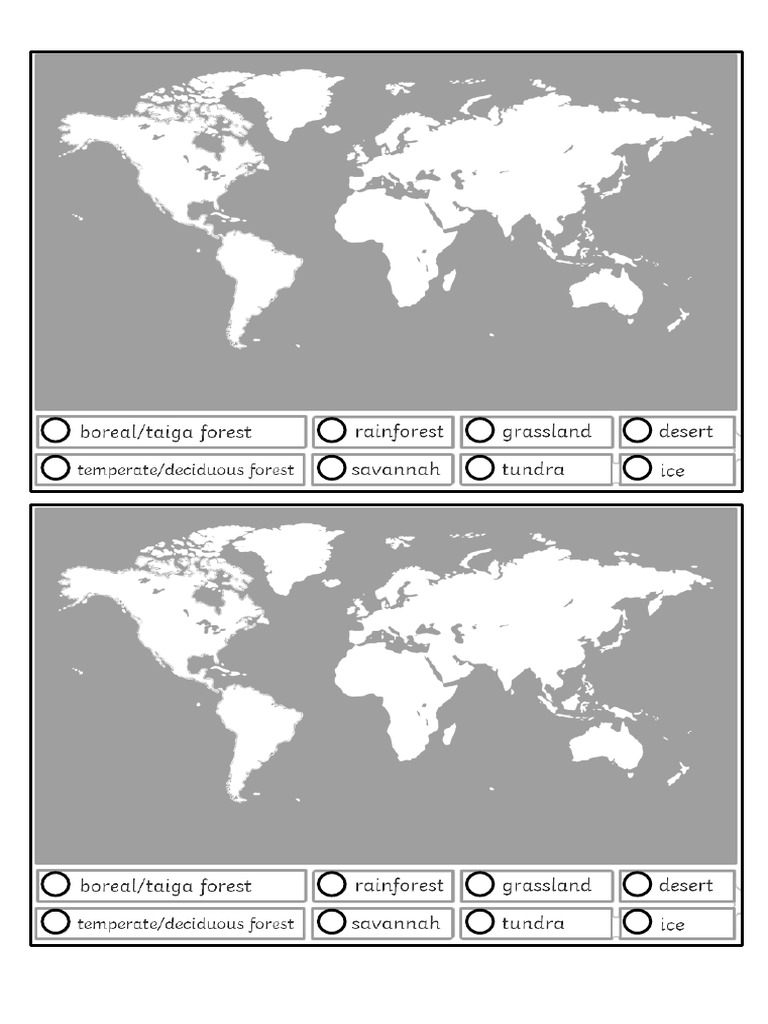 Coloring BIOMES | PDF