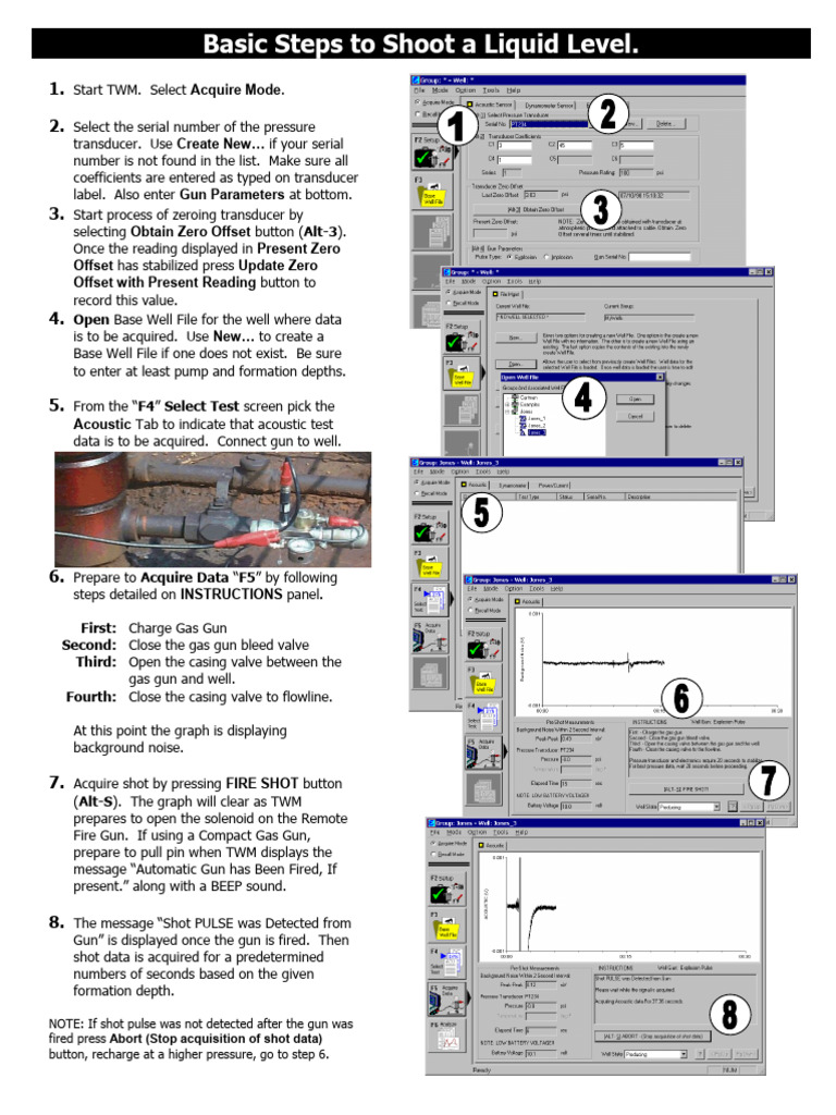 Echometer Measurements | PDF | Pressure