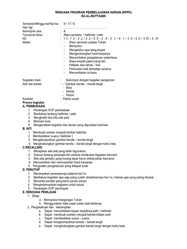 RPPH A Dan B | PDF