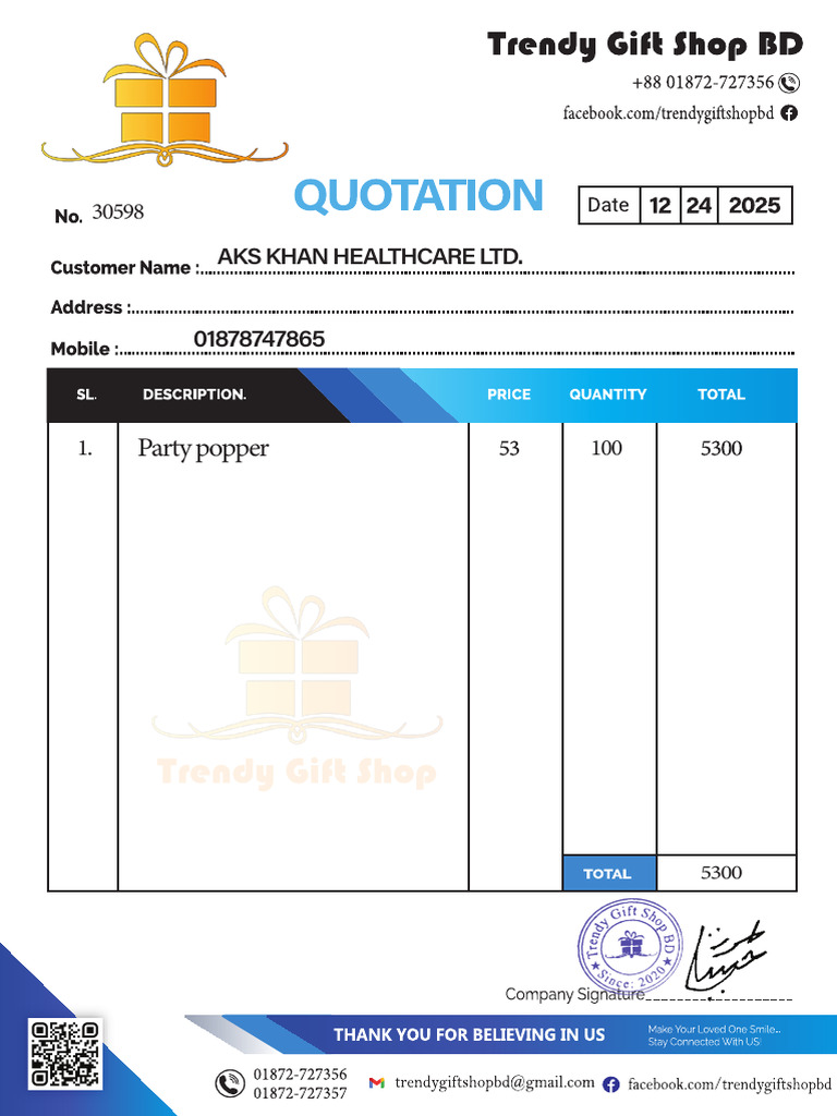 Quotation | PDF