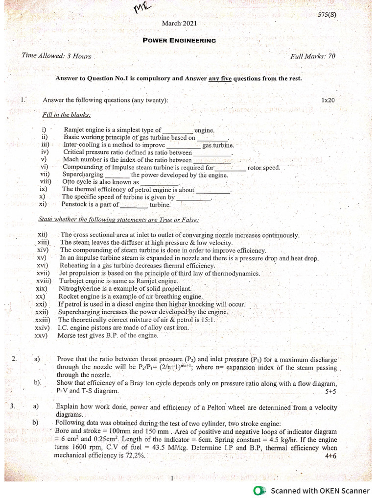 2021 5th SEM | PDF