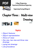 Multi-View Drawings in Technical Drawing | PDF | Technical Drawing ...