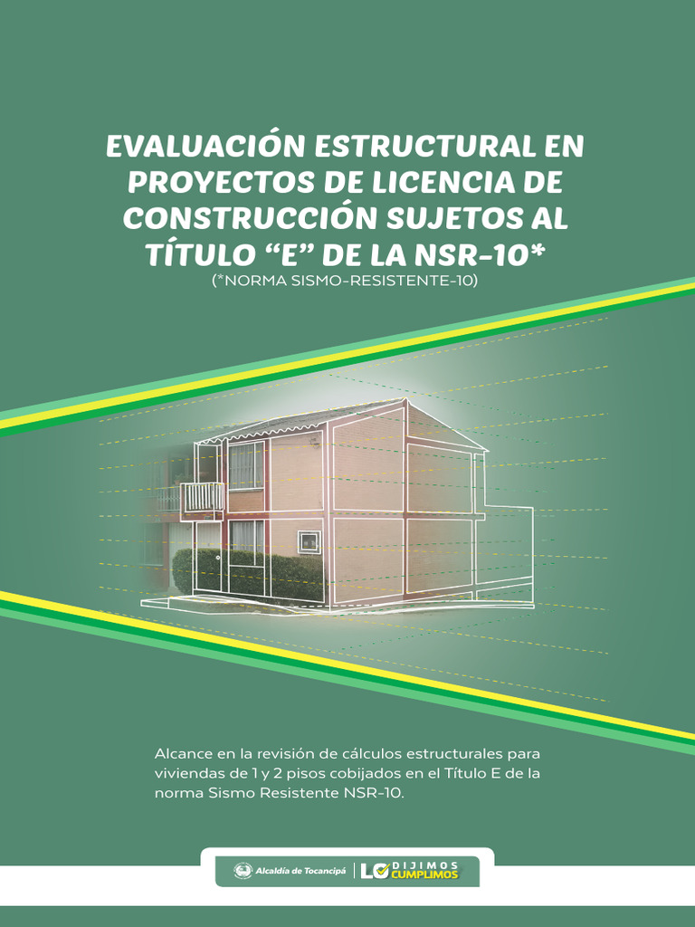 Evaluacion Estructural NSR 10 | PDF | Fundación (Ingeniería) | Albañilería