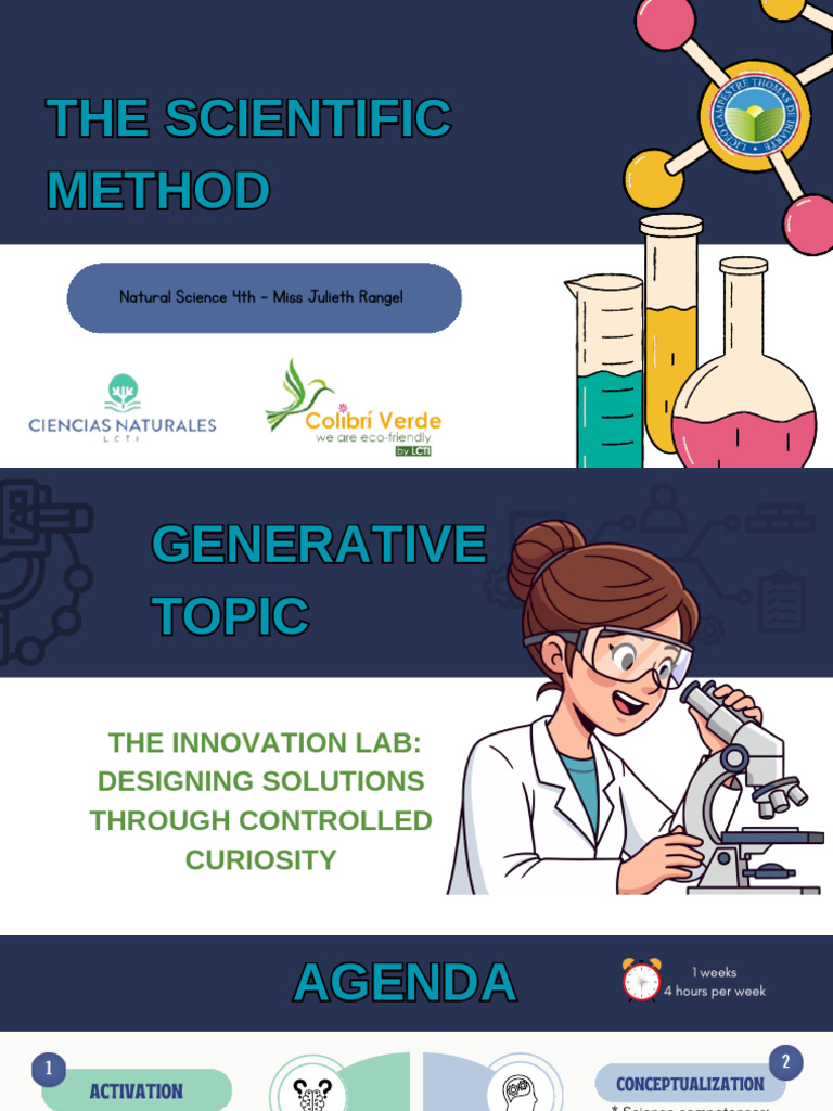 The Scientific Method Presentation 4th | PDF | Concept | Inquiry