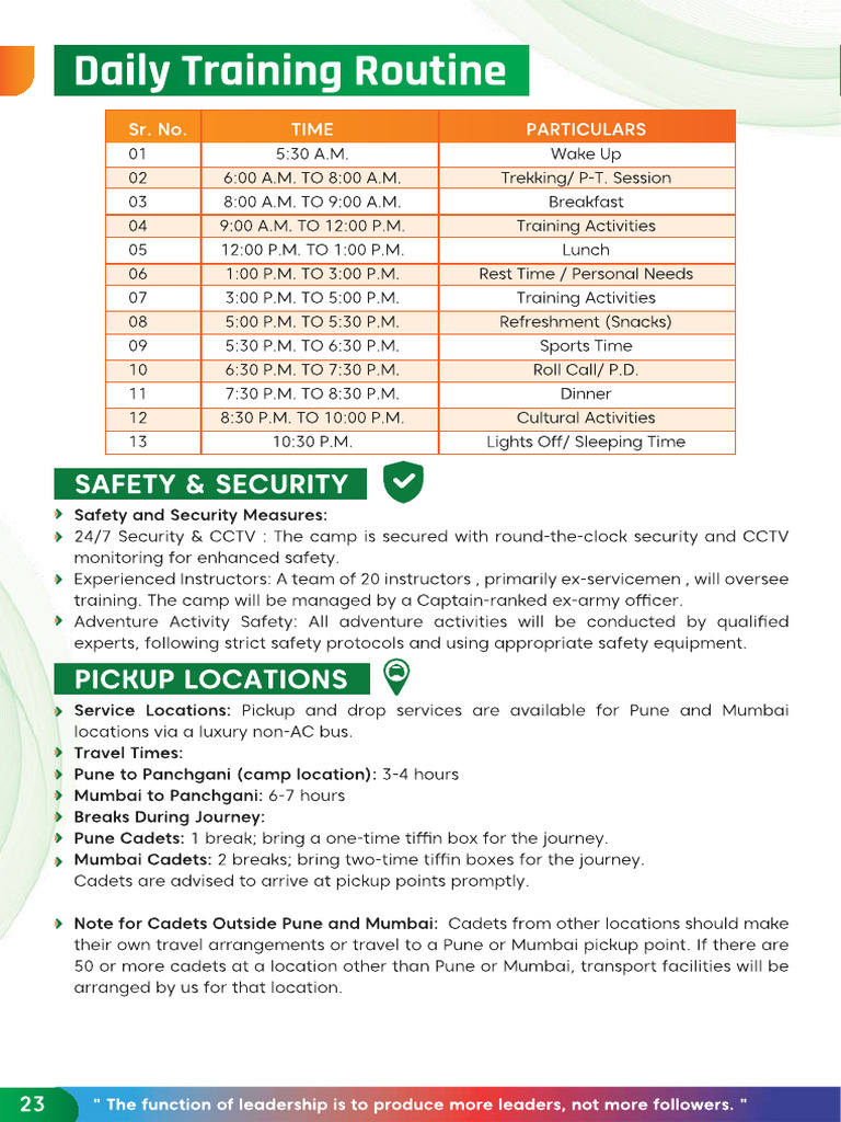 Daily Traing Routine 2025 | PDF