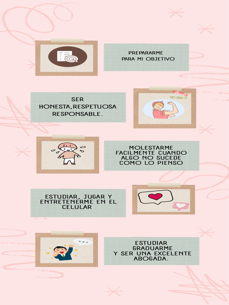 Infografía Creatividad Collage Dibujo Infantil Rosa | PDF