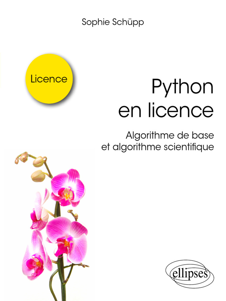 Python en Licence - Algorithme de Base | PDF | Python (Langage de ...