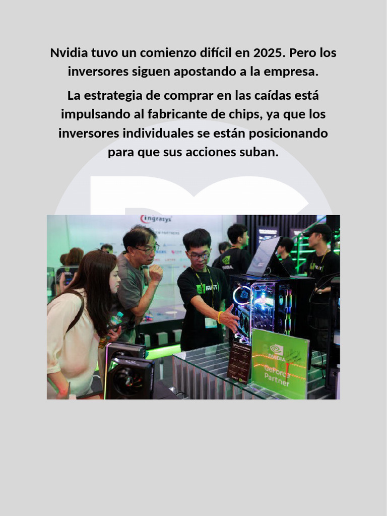 Nvidia Tuvo Un Comienzo Difícil en 2025 (2502-2025) | PDF | Compartir ...