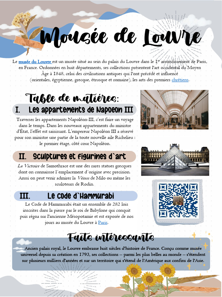 Proiect Franceza | PDF | Persienne | Musée