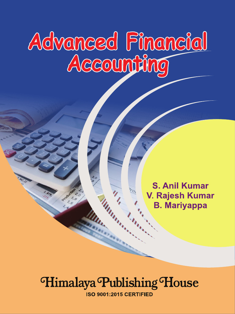 Advanced Financial Accounting 1st 2016 Compress | PDF