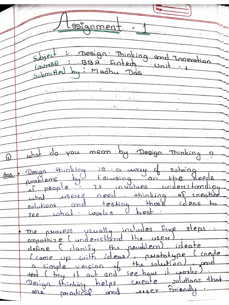 DTI Assignment 1 | PDF