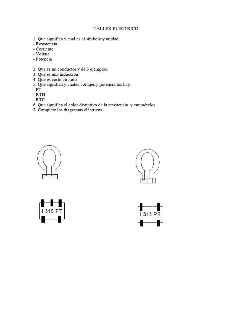 Taller Modulo Electrico | PDF