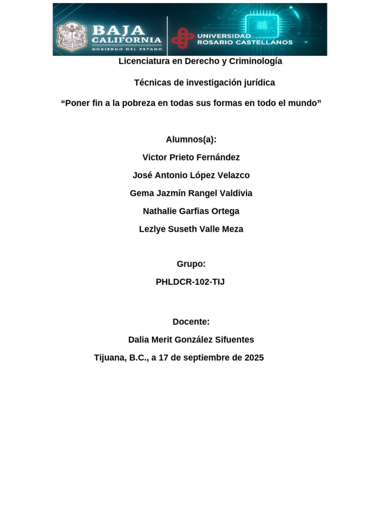 Poner Fin A La Pobreza en Todas Sus Formas en Todo El Mundo | PDF ...