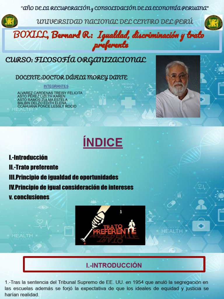 Grupo 1 - Boxill | PDF | Perú | Politica social