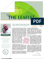 The Leaflet: The View From My Chair