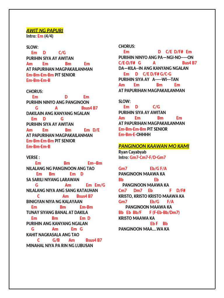 SMFC Tagalog Mass (Jan-18-2026) | PDF