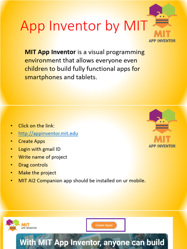 Class 6 App Inventor | PDF