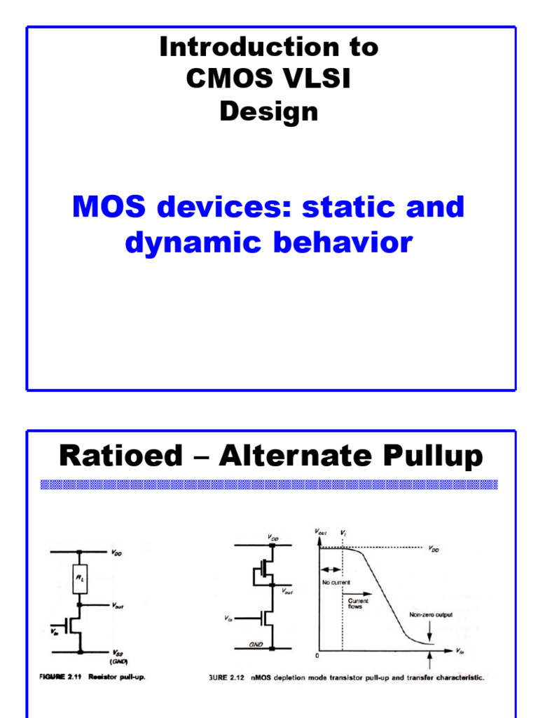 Lec 4 Mos Eqns | PDF | Mosfet | Cmos