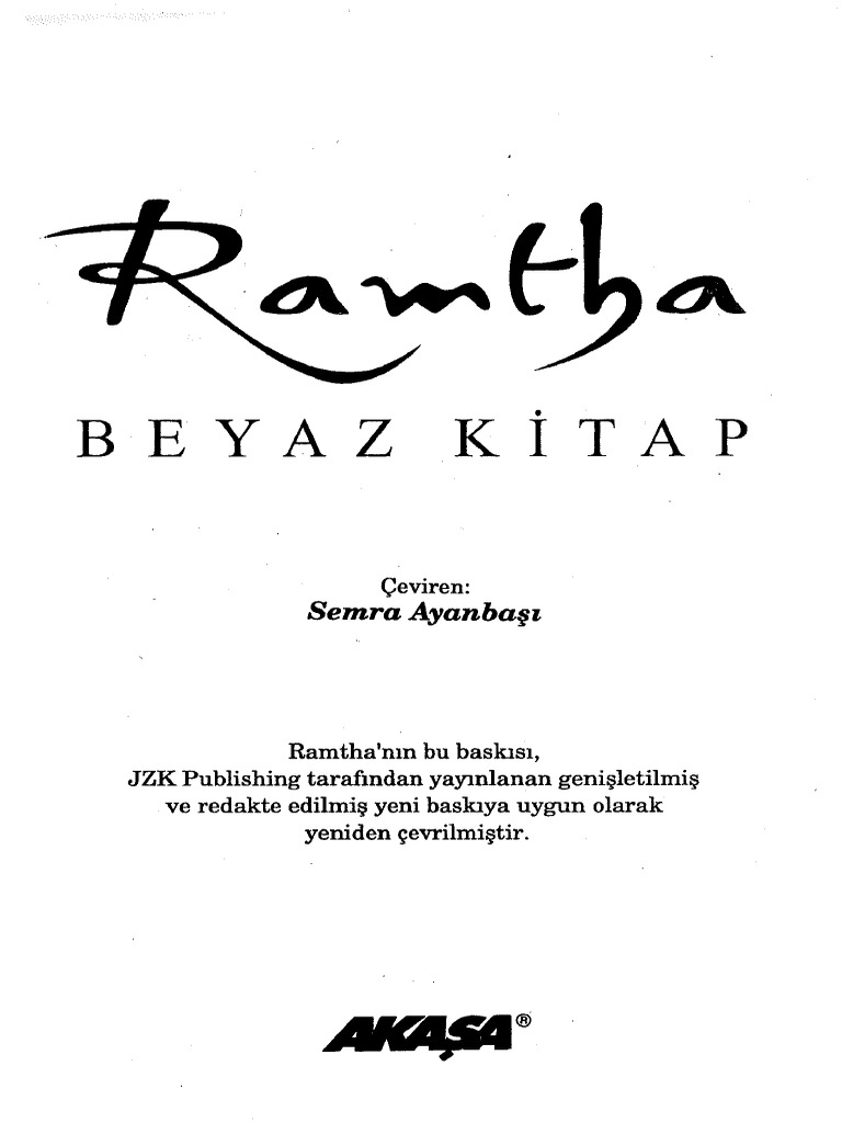 Ramtha - Beyaz Kitap | PDF