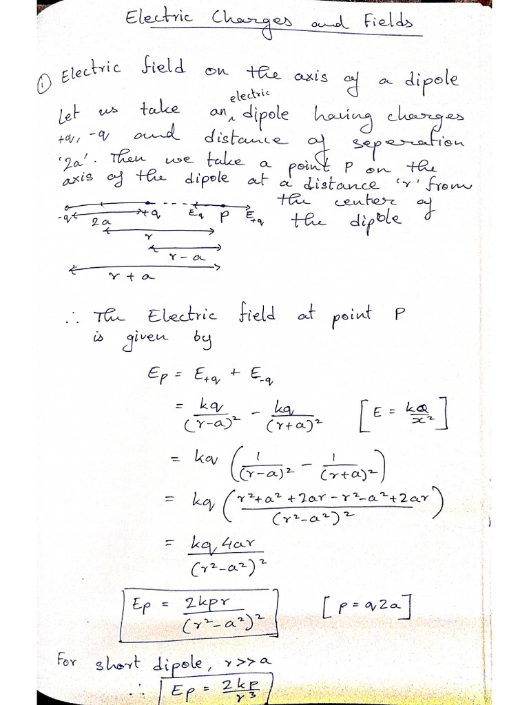 Physics Part 1 Derivations | PDF