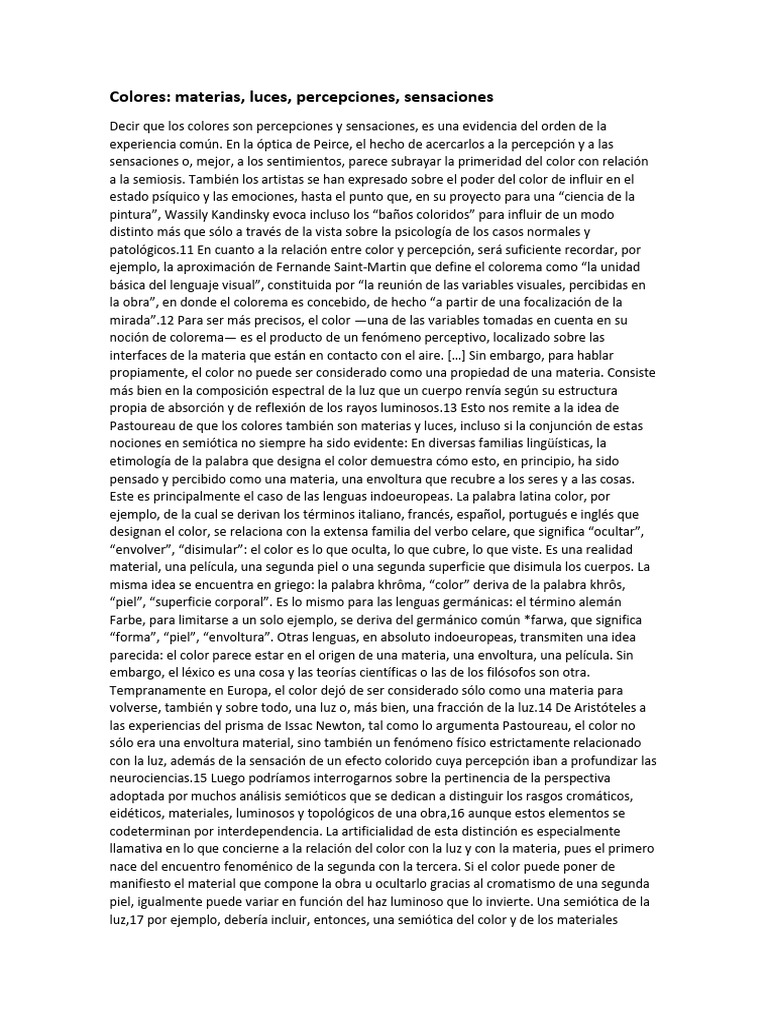 Color Es | PDF | Color | Percepción