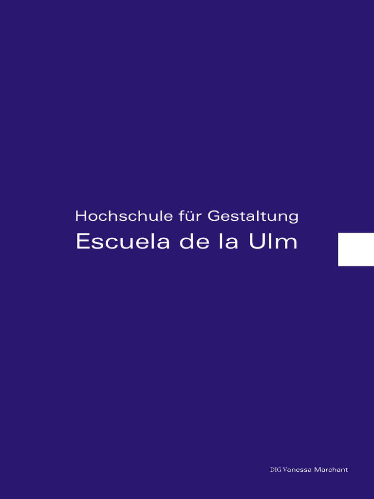 Escuela de La Ulm | PDF