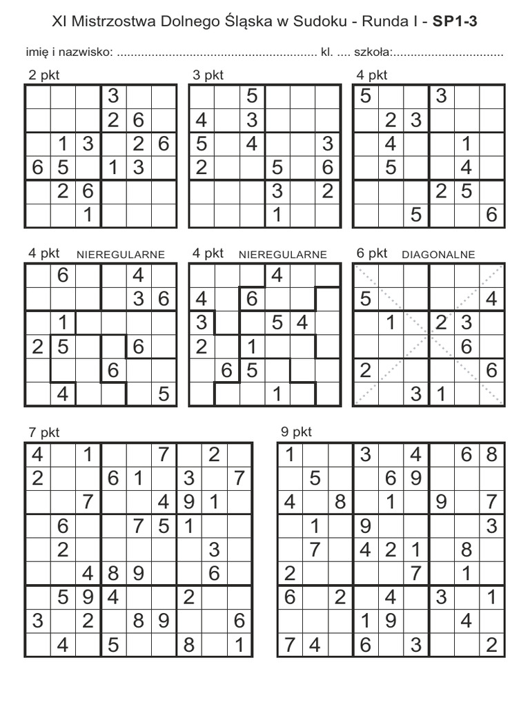 Runda 1 Sp13 | PDF