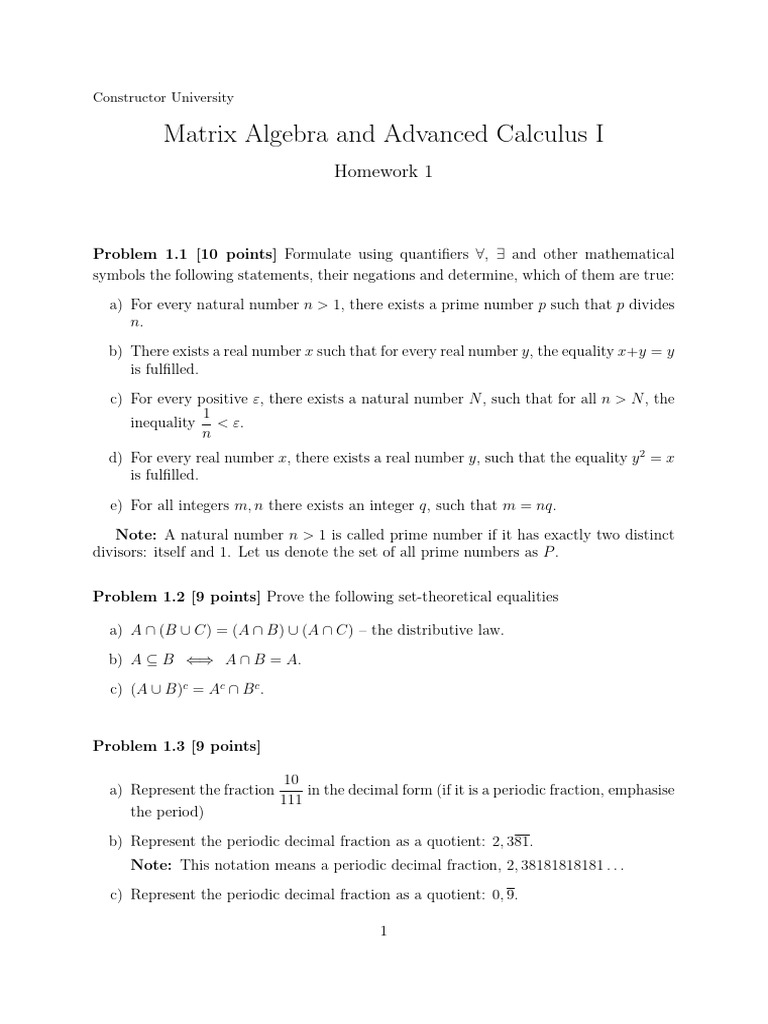 Homework 1 1 | PDF