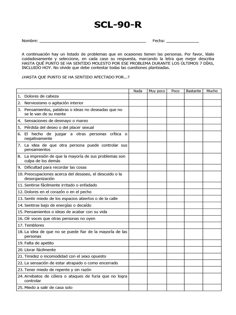 SCL 90 R Ejecutivo (JIS) | PDF
