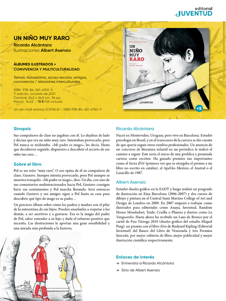 UnNiñoMuyRaro Fichas | PDF